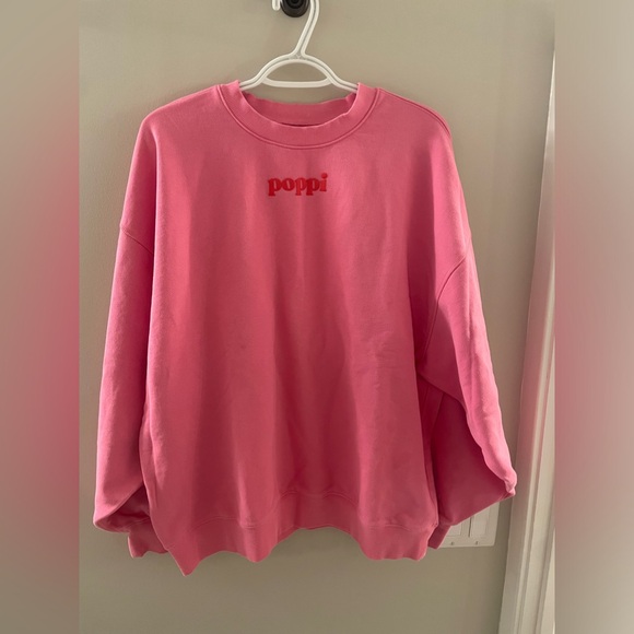 Viral Poppi Soda The Birthday Suit Full Sweatset in Pink Top and Bottom - Picture 3 of 10